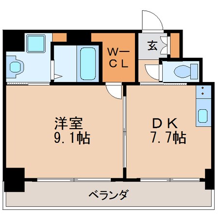 Casone assoの物件間取画像